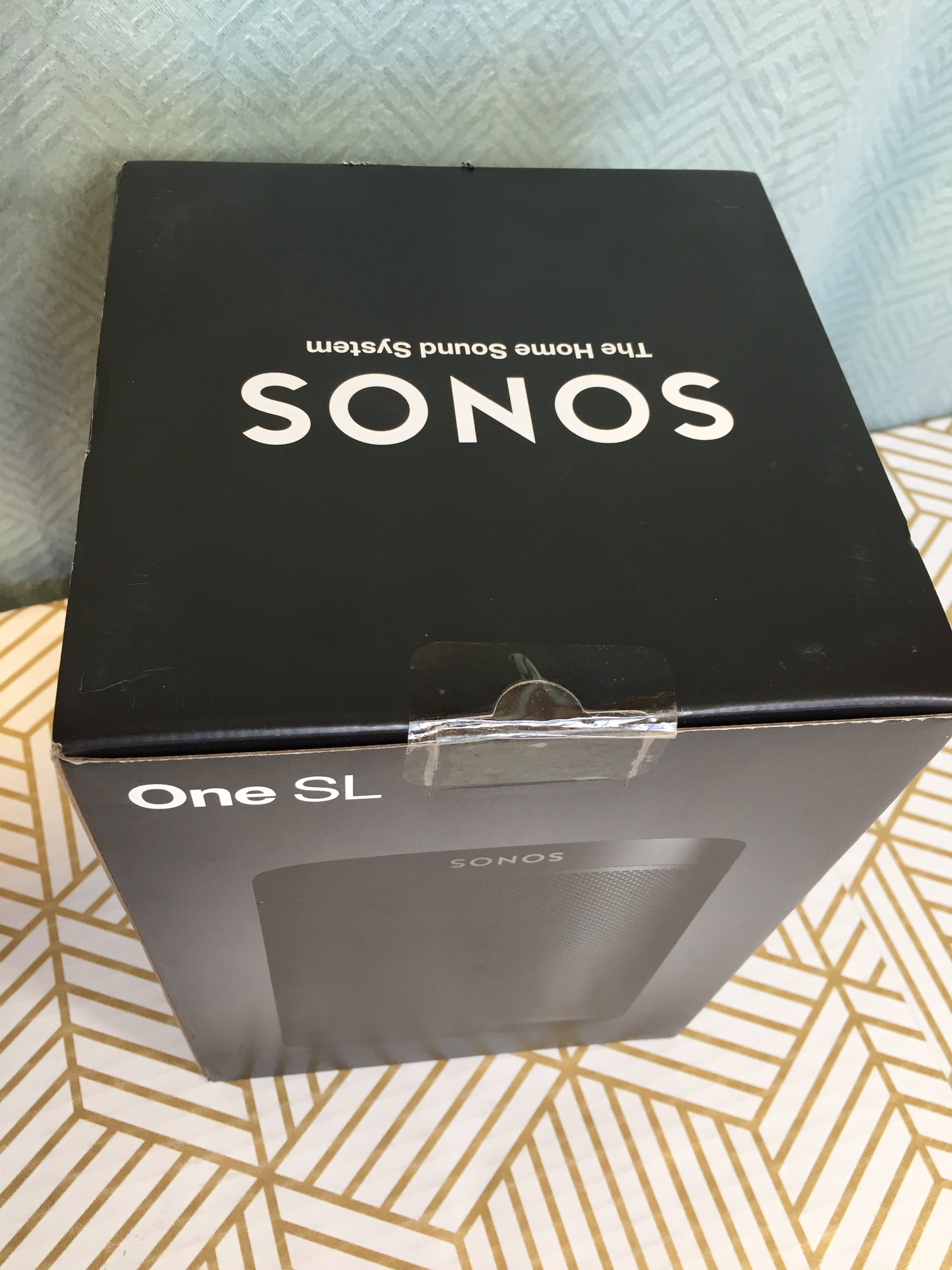 Sonos One SL - Microphone-Free Smart Speaker - Black (7777887224046)